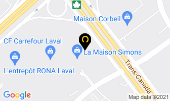 Amerispa Sheraton Laval in Beauharnois map