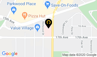 Ames Janet Dr in Prince George map