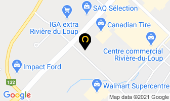 Ameublements Tanguay in Rivière-du-Loup map