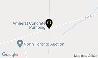 Amherst Concrete Pumping Ltd in Sherbrooke map