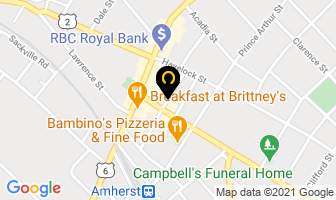 Amherst Food Assistance Network in Amherst map