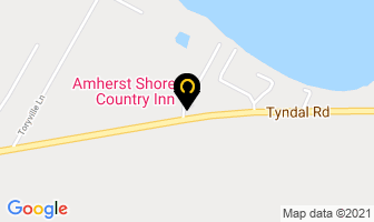 Amherst Shore Provincial Camp Ground in Amherst map