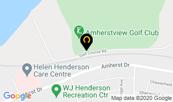 Amherstview Golf Club Pro Shop in Kingston map