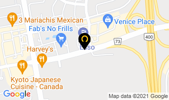 Amici Pizzeria And Pianini in Vaughan map