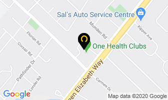Amici Sports Cafe in Mississauga map
