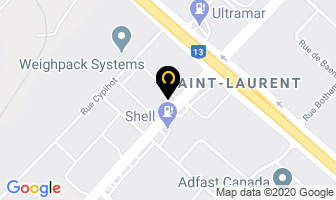 Amiflex Inc in Brantford map