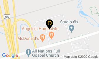 Amigo Towing in Vaughan map