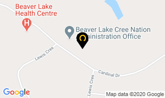 Amisk Community School in Lac la Biche map