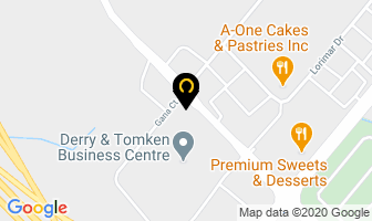 Ampak Inc in Mississauga map