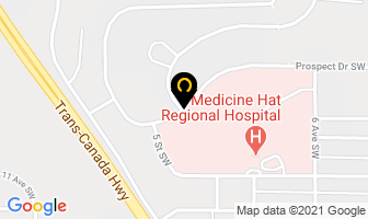 Amtech Aeronautical Limited in Medicine Hat map
