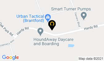 Amtrex Technologies Inc in Brantford map