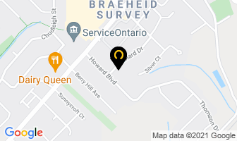 Amway Home Products Distributor in Hamilton map