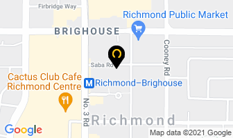 Amys Dessert in Richmond map