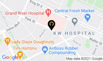 Anaesthesia Associates in Kitchener map