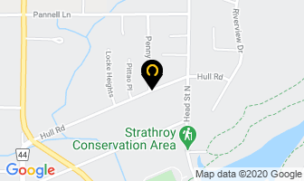 Anago Resources Inc Hull Rd Residence in Strathroy map