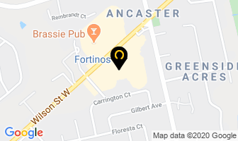 Ancaster Family Dentistry in Hamilton map