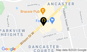 Ancaster Jewellers in Hamilton map