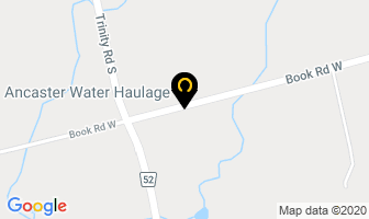 Ancaster Water Haulage in Hamilton map