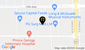 Anchors Fish Market in Prince George map