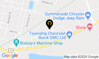 Anderson Automotive in Summerside map