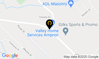Anderson Heating & Air Conditioning in Arnprior map