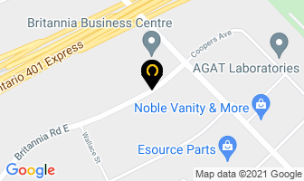 Anderson Instrument Co in Mississauga map