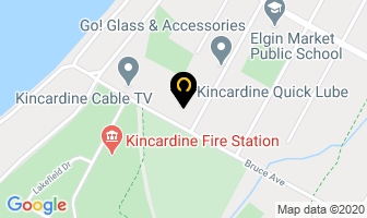 Anderson Paper Products in Kincardine map