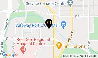 Anderson Slipp Chartered Accountants in Red Deer map