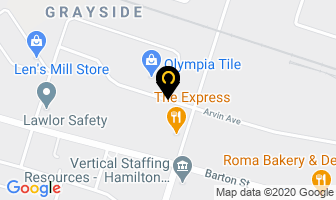 Anderson Tire & Treads Inc in Hamilton map