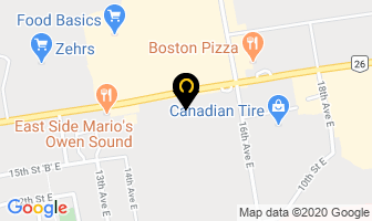 Andpet Realty Ltd in Owen Sound map