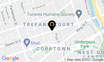 Andraos Media in Toronto map