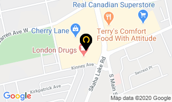 Andres Electronic Experts in Penticton map