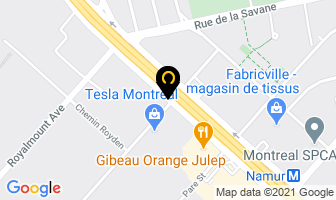 Andrew Dalgleish & Ass Inc in Montreal map
