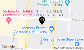Andrew M Lohse in Winnipeg map