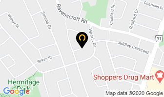 Andrews Electrical Services in Ajax map