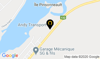 Andy Transport Inc in Salaberry-de-Valleyfield map