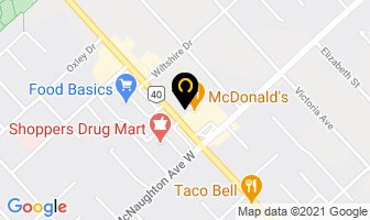 Andy's Place in Chatham-Kent map