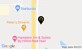 Andy's Truck Sales in Red Deer map