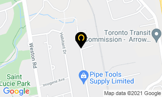 Angelini Plumbing & Heating Ltd in North York map