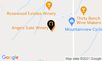 Angels Gate Winery in Lethbridge map