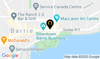 Angie's Outdoor in Barrie map