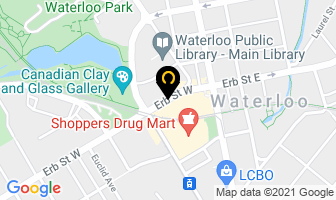 Angie's Since 1962 in Kitchener map