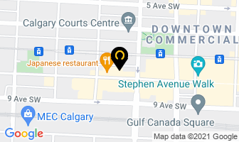 Angles Hair And Aesthetics Downtown 8Th Ave in Calgary map