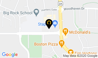 Angles Hair Salons in Okotoks map
