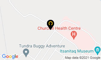 Anglican Church in Churchill map
