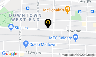 Animal Clinic in Calgary map