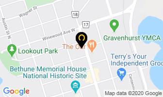 Animal Hospital in Gravenhurst map