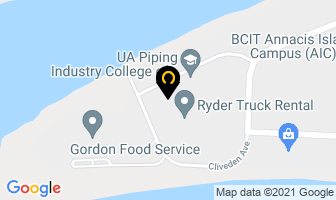 Annacis Island Automotive Ltd in Delta map