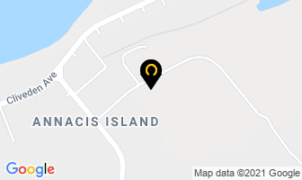 Annacis Research Centre in Delta map