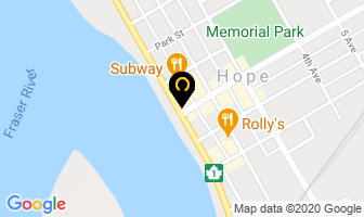 Anna's Incense in Hope map